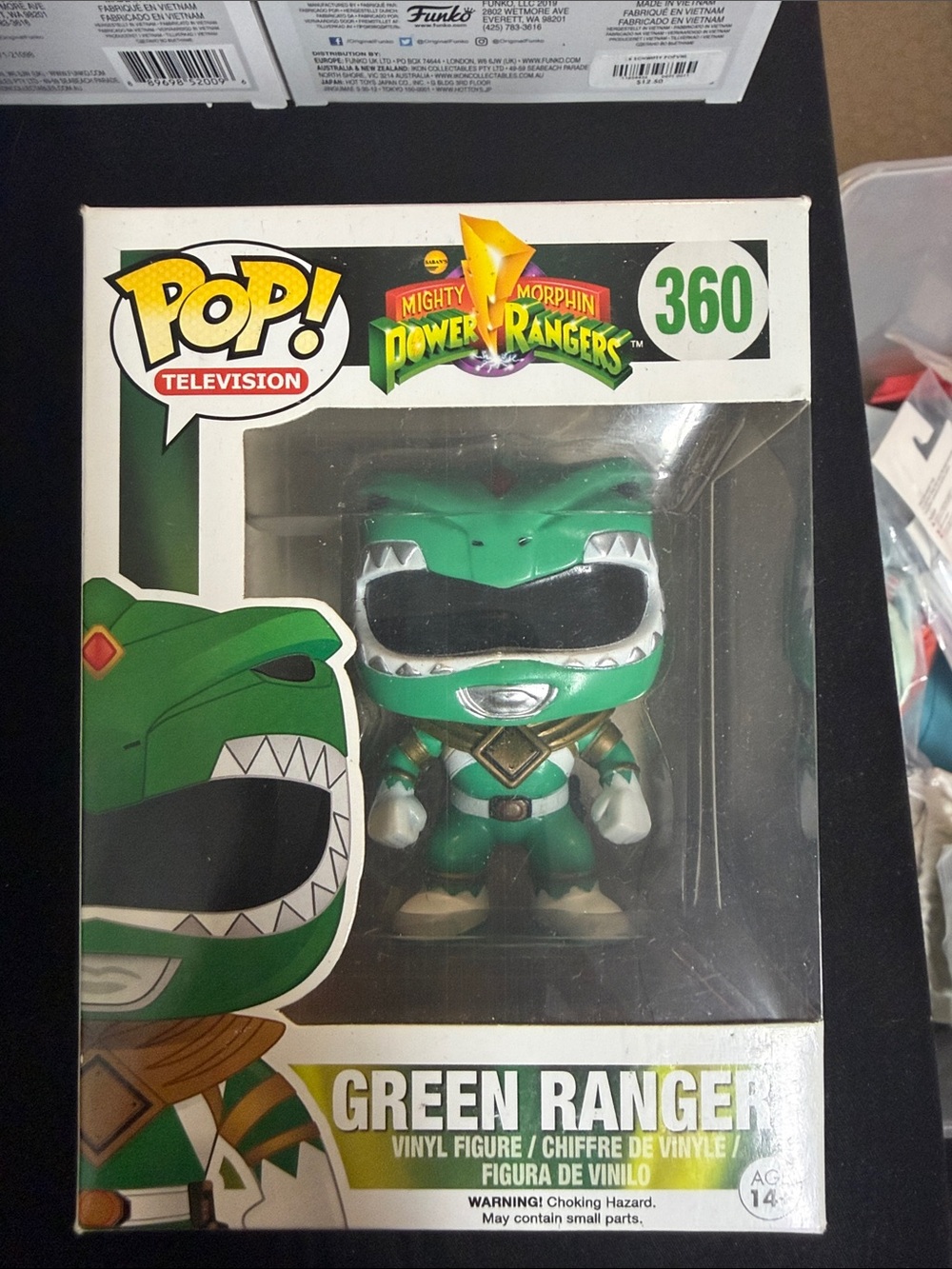 Funko Television Mighty Morphin Power Rangers - Green Ranger Vaulted